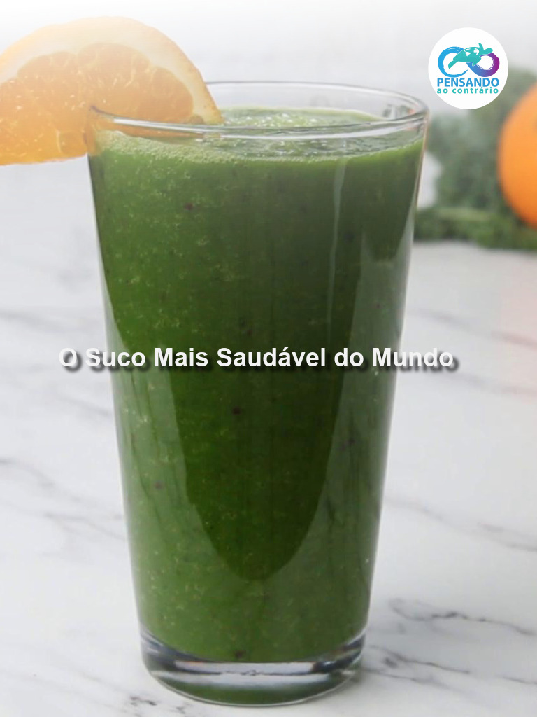 Receita do Suco Mais Saudável do Mundo | PDF | Suco | Dieta e Nutrição