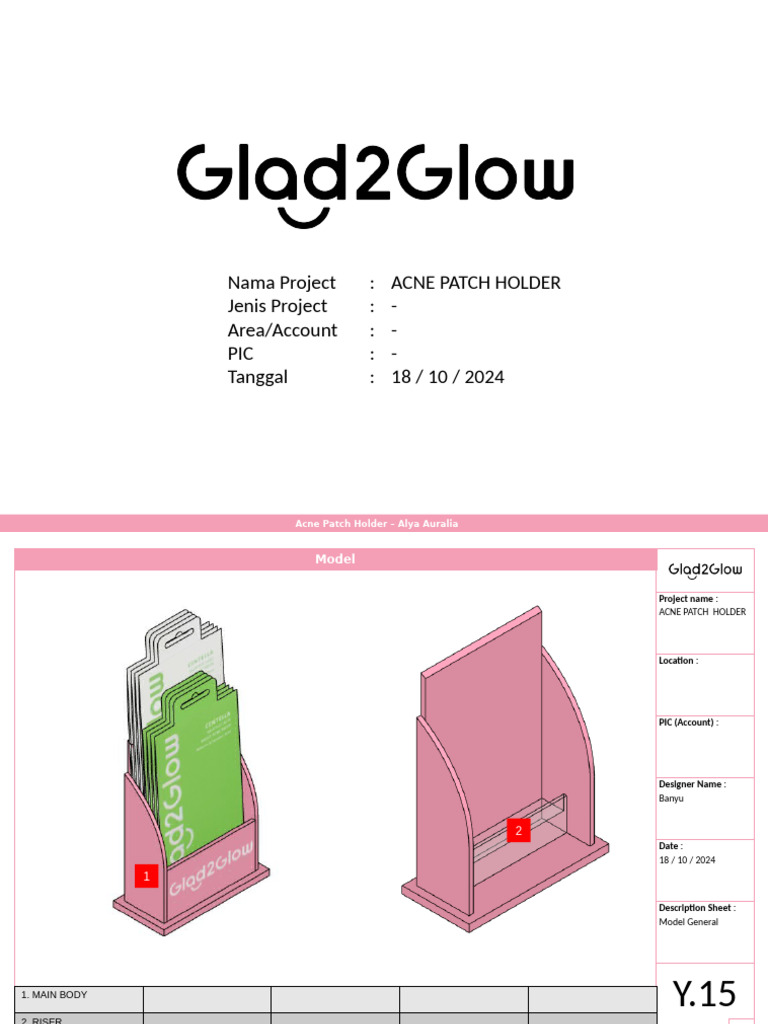 Gaker Acne Patch Holder g2g | PDF