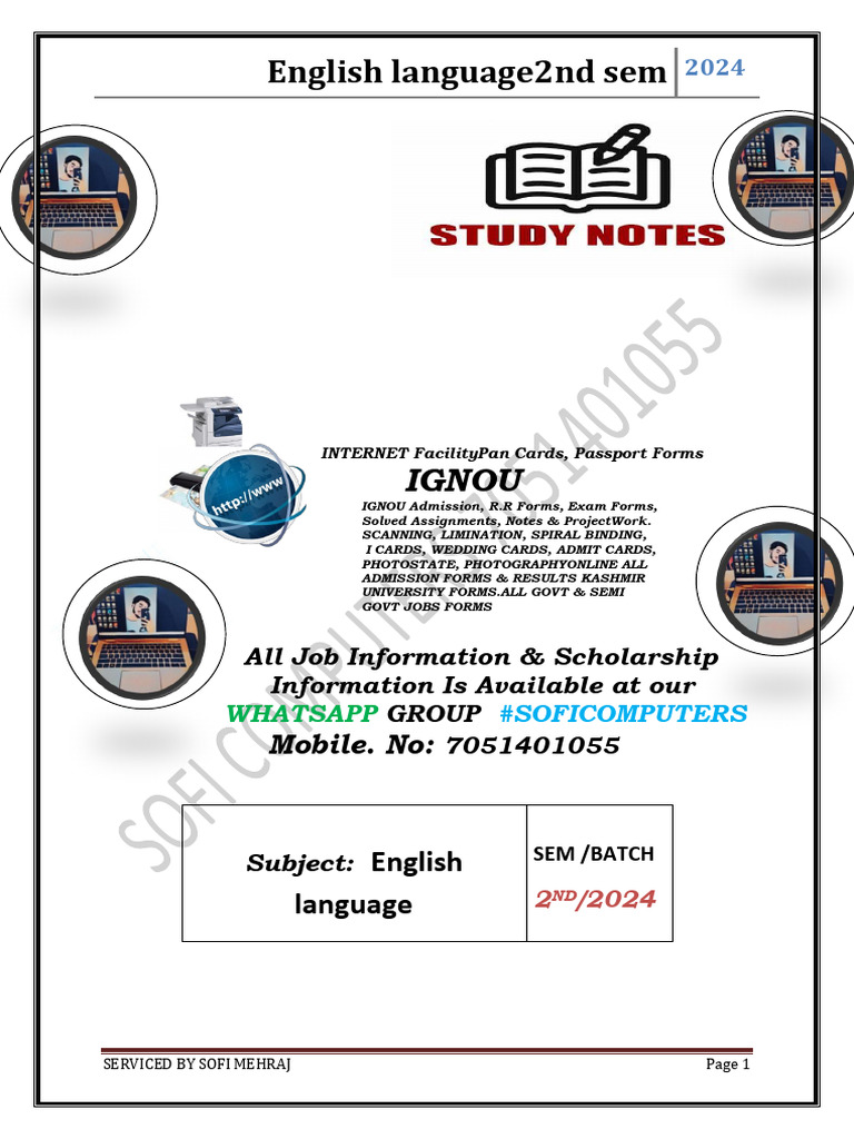 2nd Sem English Language Overview | PDF | Reading Comprehension | Essays