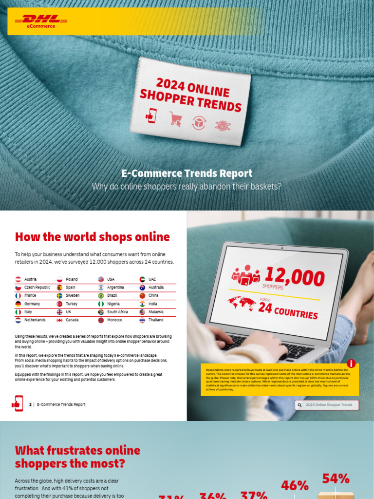 g0 DHL e Commerce Trends Report 2024 | PDF | Online Shopping | E Commerce
