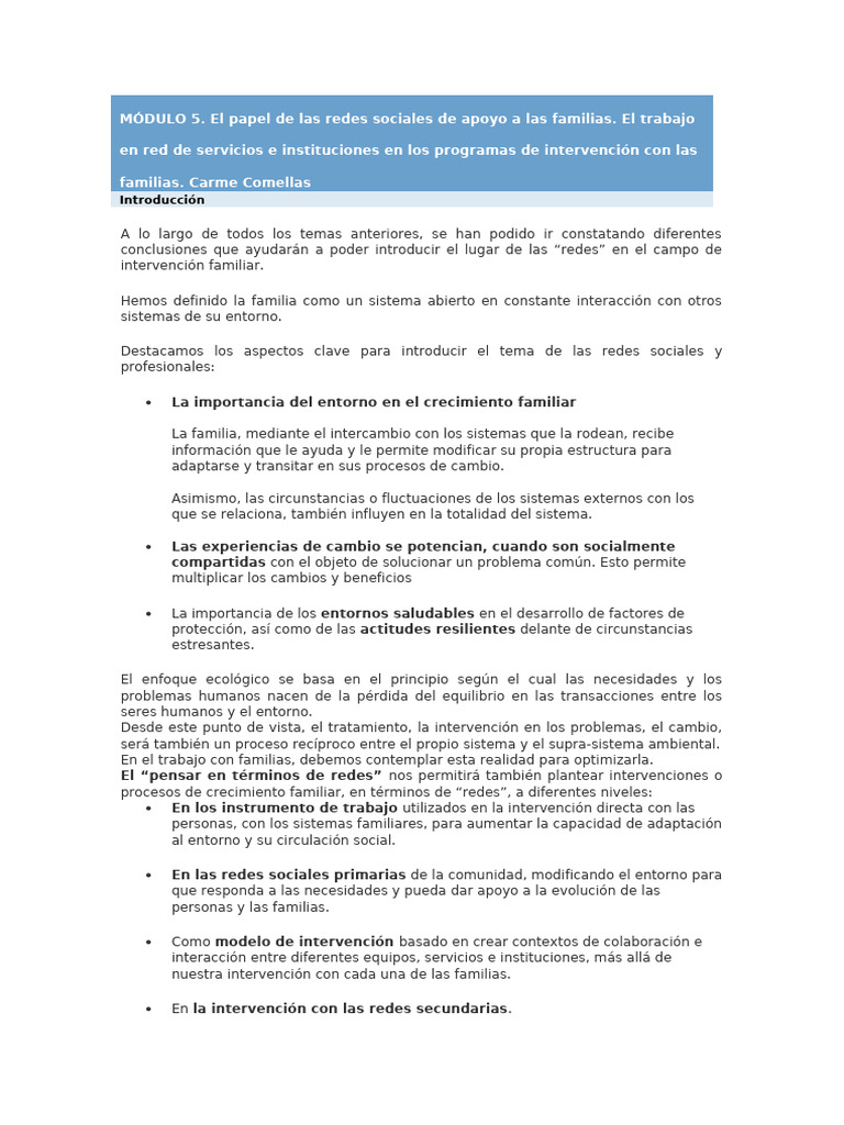 Modulo 5 | PDF | Teoría de apego | Las emociones