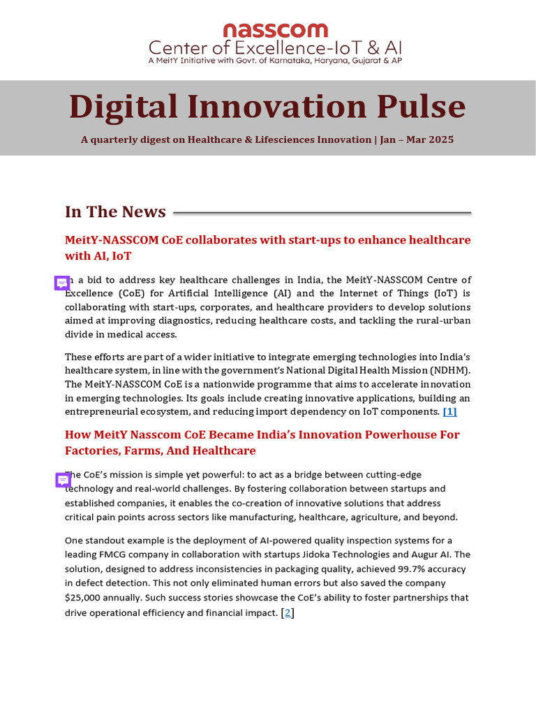 Comments On Digital Innovation Pulse 2 | PDF | Artificial Intelligence ...