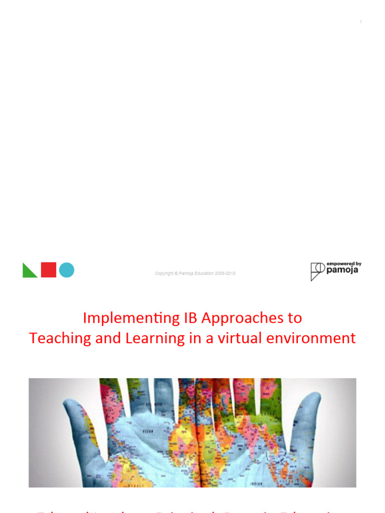 IB Approaches to Teaching & Learning Guide | PDF | Learning | Cognition