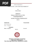 Download Training and Development Skill Gap Analysis Coca-cola by Shailesh Kumar SN87367387 doc pdf