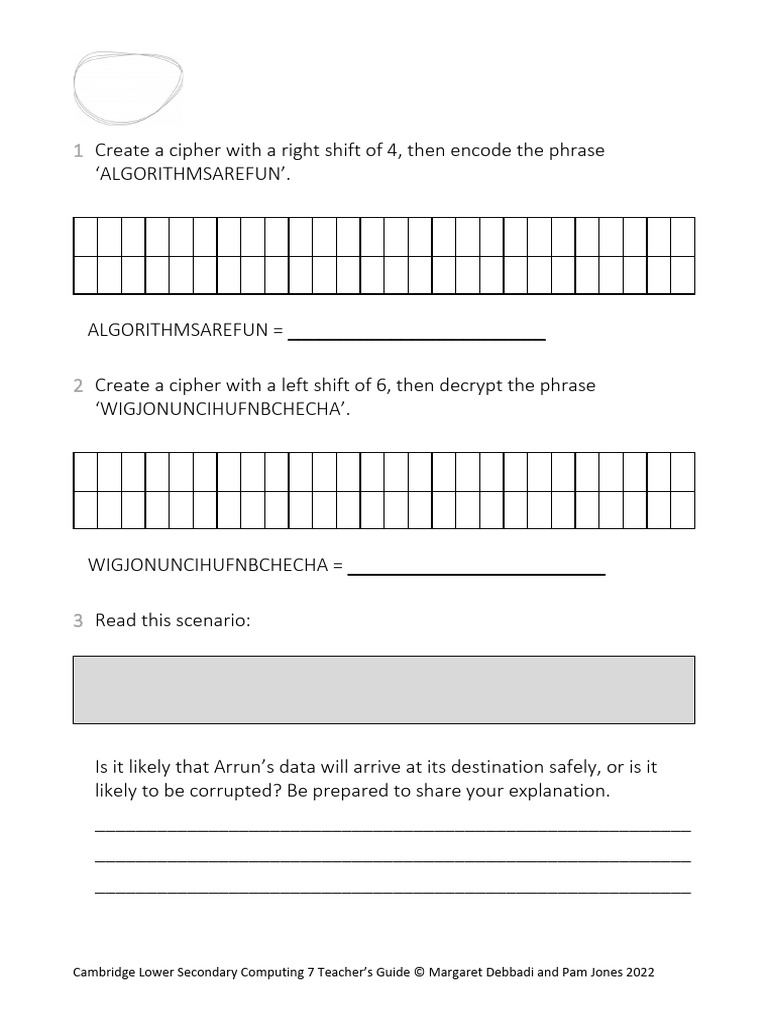 Cipher Creation and Data Encryption Guide | PDF