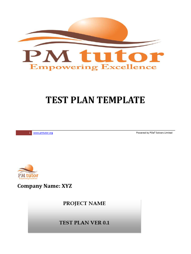 Test Schedule Template Overview | PDF | Computer Science | Information ...