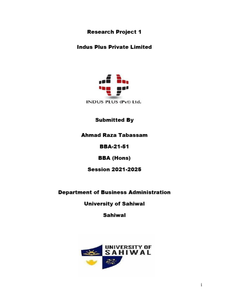 IndusPlus Research Project ModuleA Part1 | PDF | Textile Industry ...