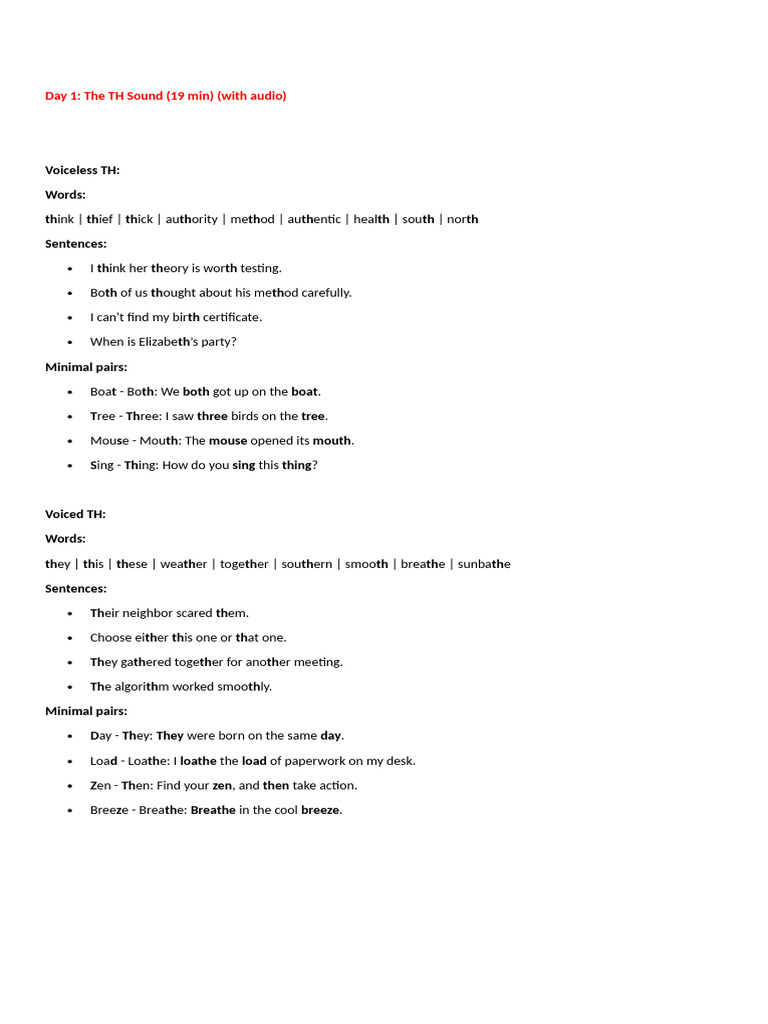 Speech Learning Materials Pdf English Language Linguistics