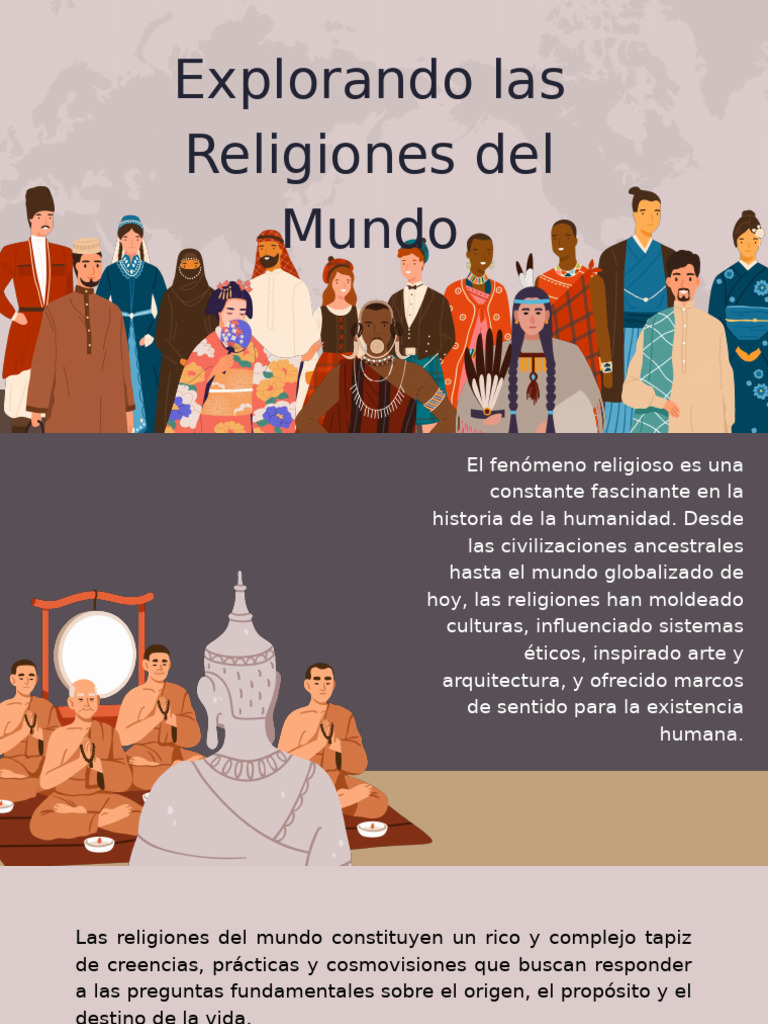 Religiones Del Mundo - OnCE | PDF | Religiones religiosas | Creencia ...