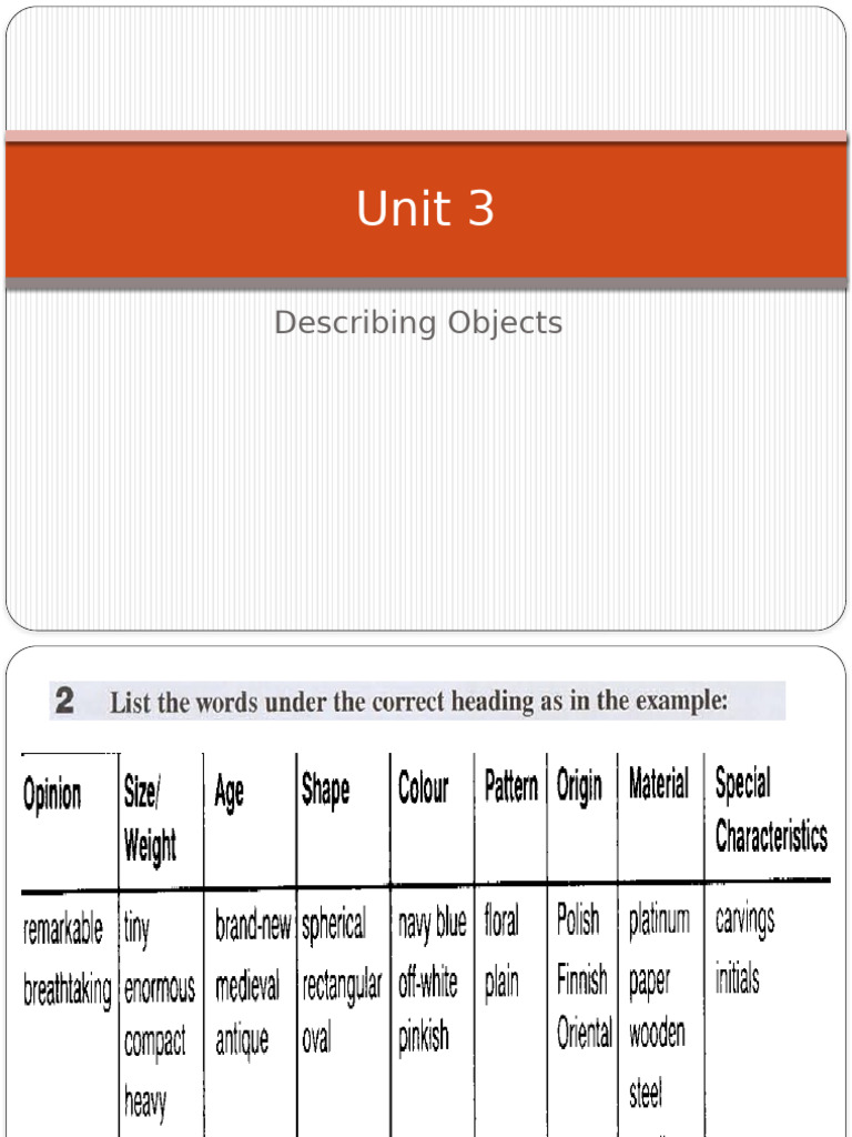 ENG Unit 3 | PDF