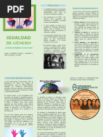 Infografía sobre Igualdad de Género | PDF | Igualdad de género ...