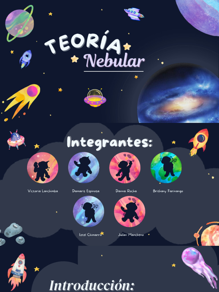 Teoría Nebular de Kant y Laplace | PDF