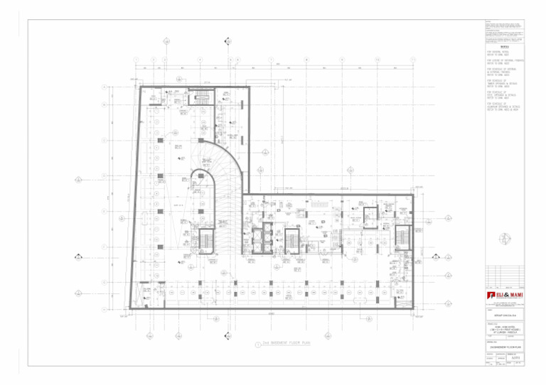 A101-Second Basement Plan | PDF