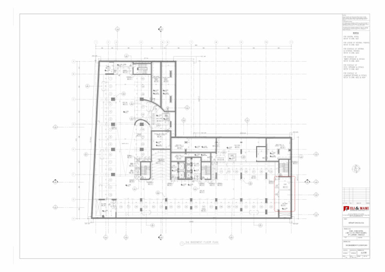 A100-Third Basement Plan | PDF