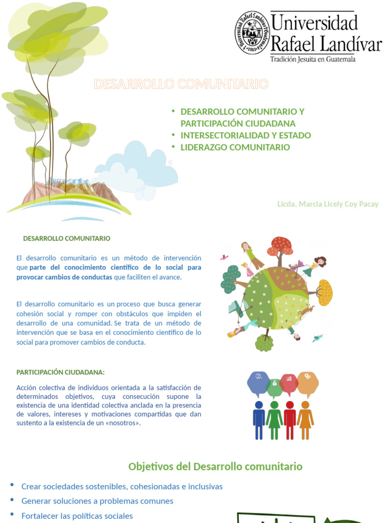Desarrollo Comunitario | PDF | Liderazgo | Comunidad