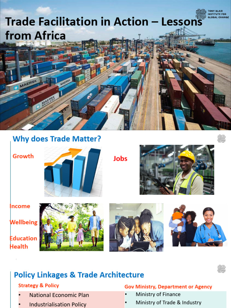 Trade Facilitation Lessons from Africa | PDF | Non Tariff Barriers To ...