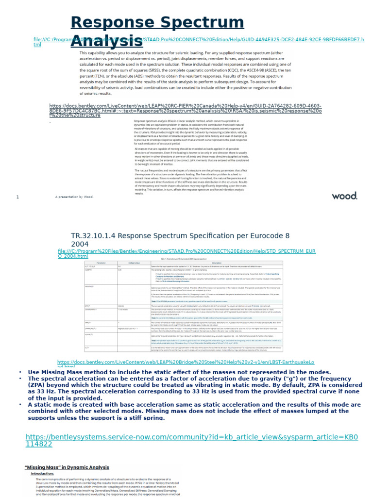 Fundamentals - Seismic Response Analysis | PDF | Seismology | Earthquakes