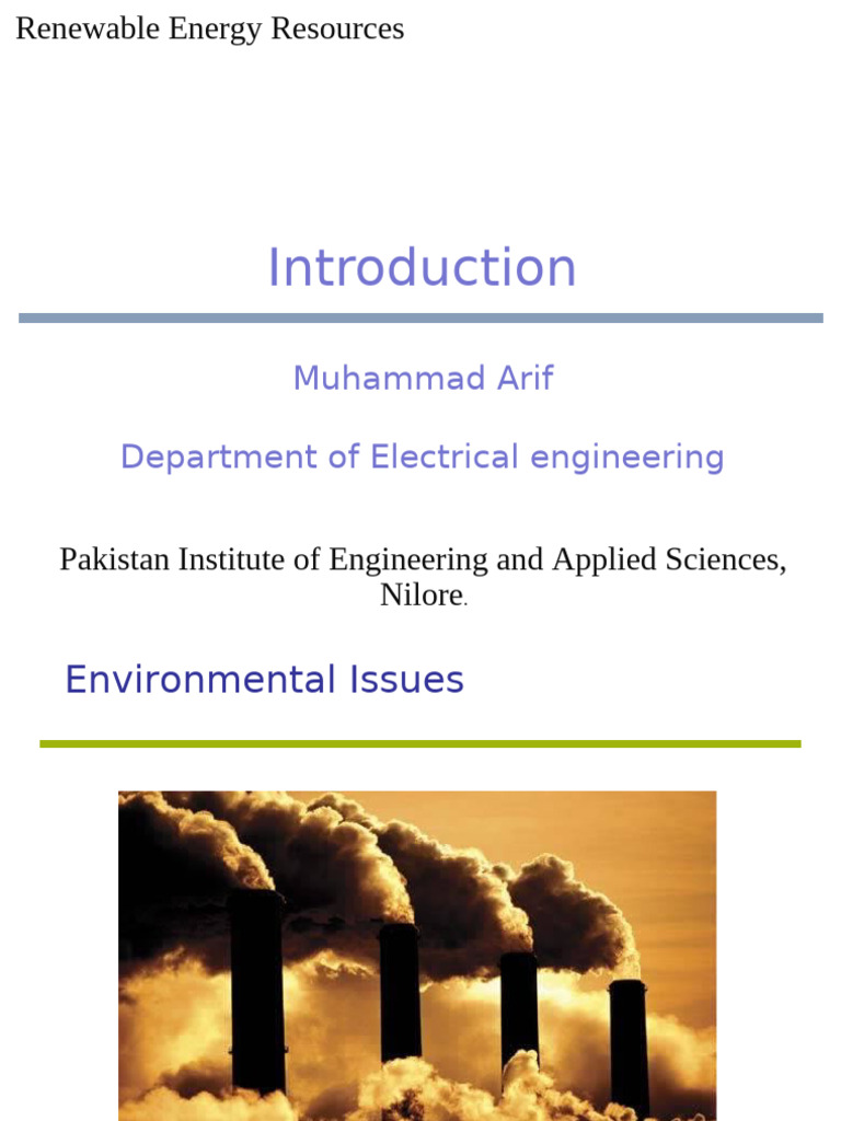 3 Environmental Issues | PDF | Climate Change | Coal