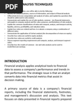 Financial Statement Analysis Fith and Sixth Lecture Presentation