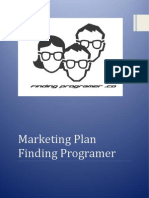 Marketing Plan Finding Programer