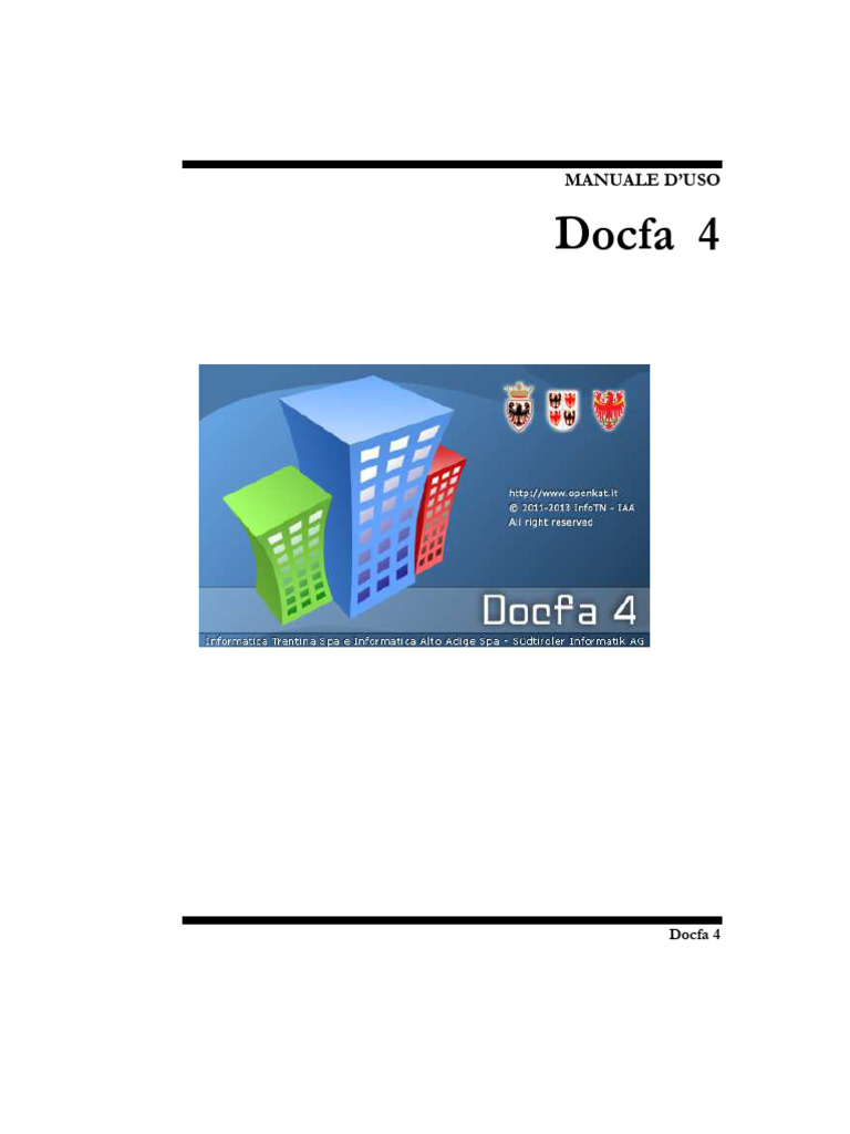 Manuale Uso Docfa v1 3 | PDF