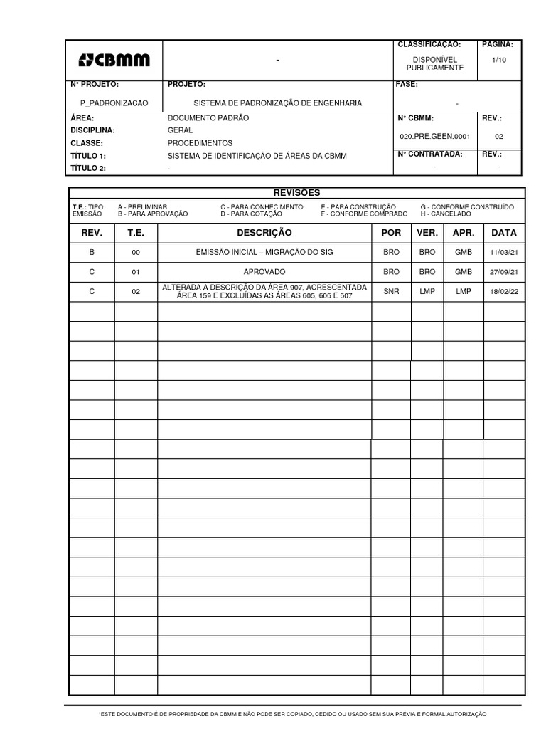 sistema-de-identifica-o-de-reas-cbmm-pdf-barragem