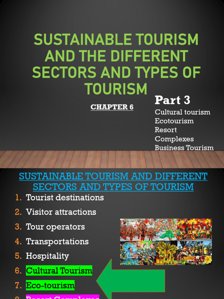 Sustainable Tourism: Types & Challenges | PDF | Tourism | Economies
