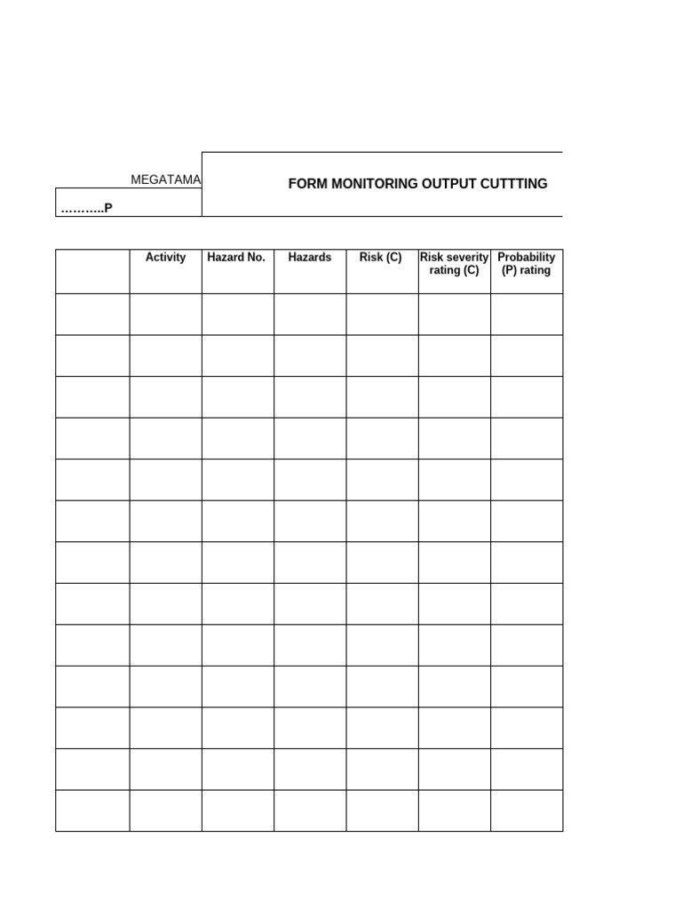 Form Monitoring | PDF
