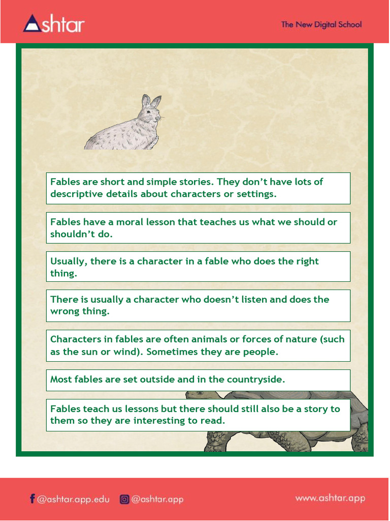 Features Of: Fables | PDF