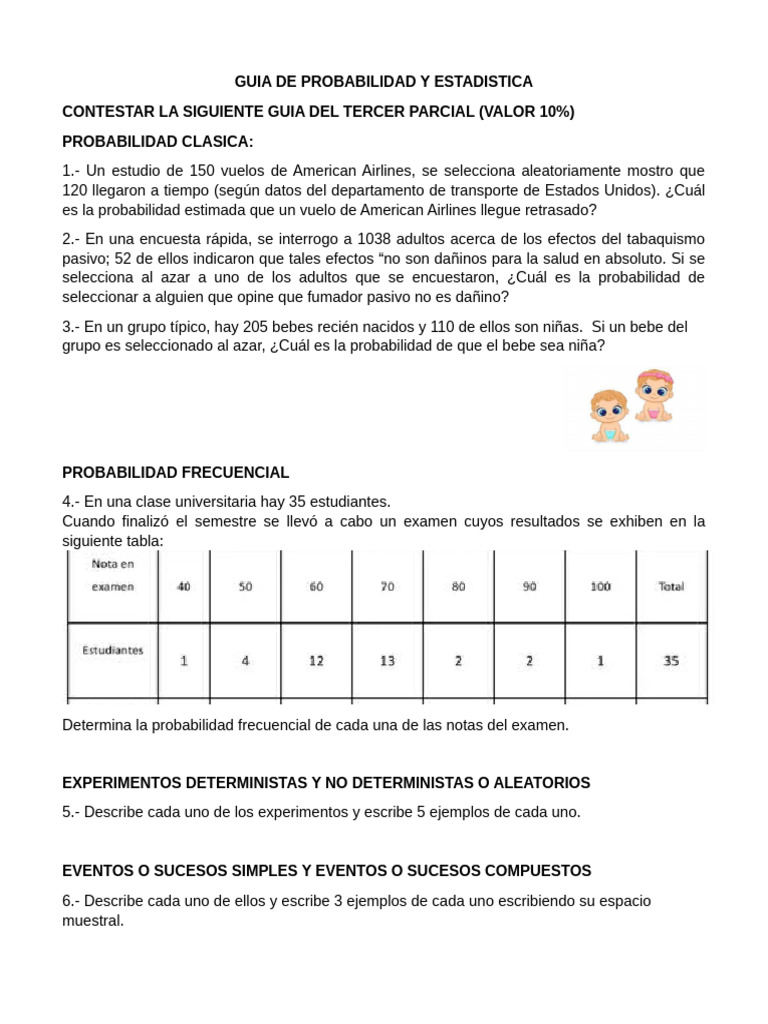 Ejercicios de Probabilidad para Secundaria | PDF