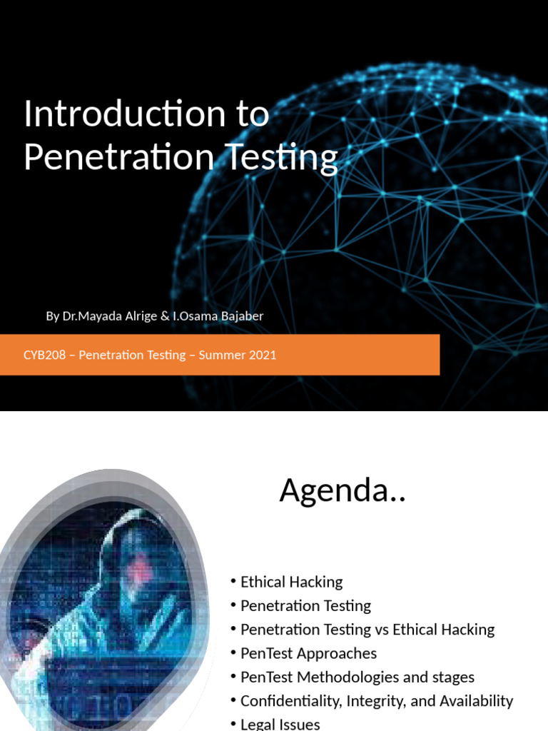 Penetration Testing Overview | PDF | Penetration Test | Security Hacker