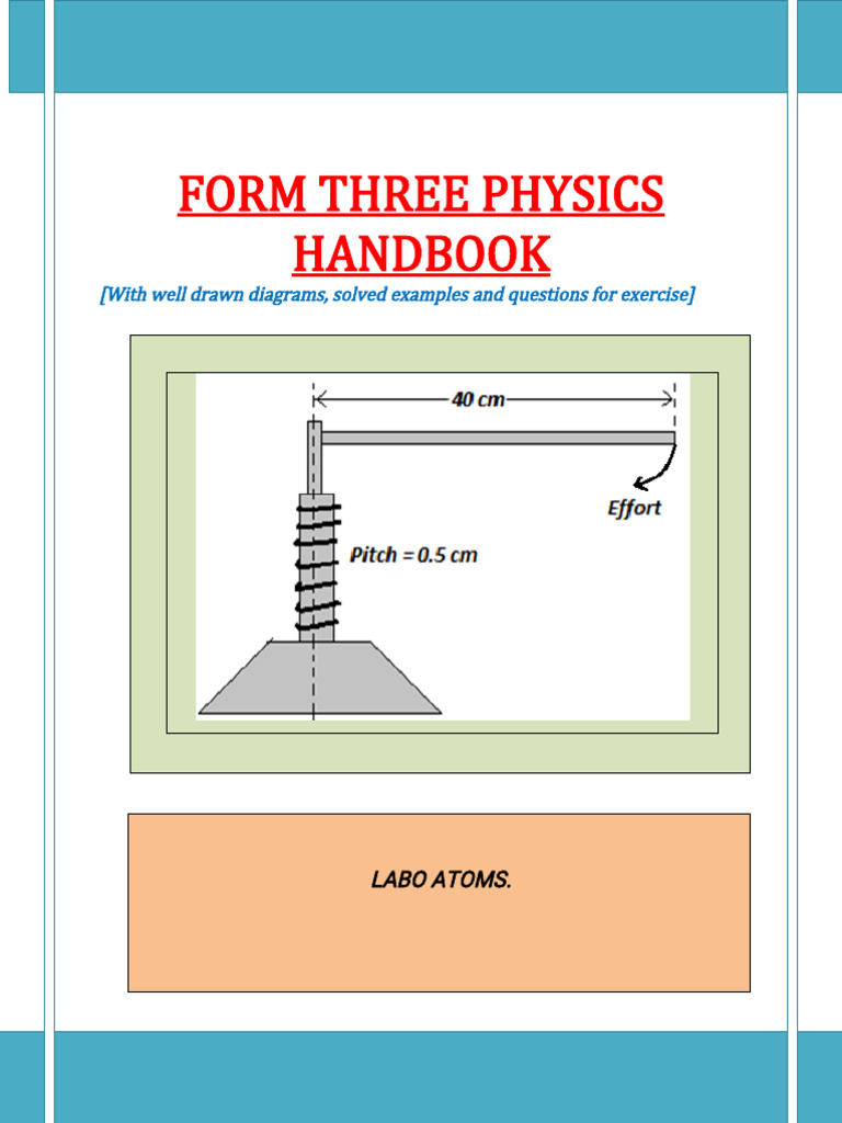Latest Form 3 Physics Notes | PDF
