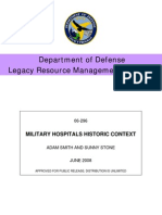 Military Hospitals History