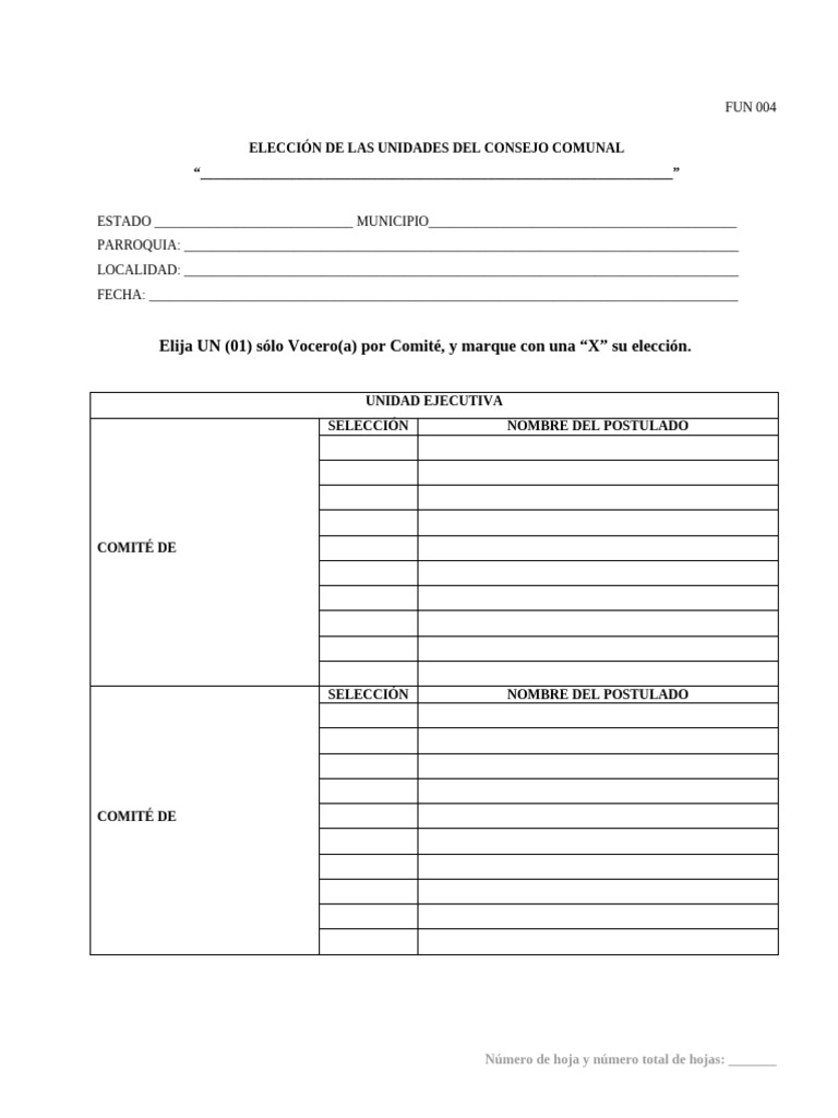 FUN 004. Propuesta Boleta | PDF