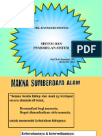 Pemodelan SISTEM-Ekosistem