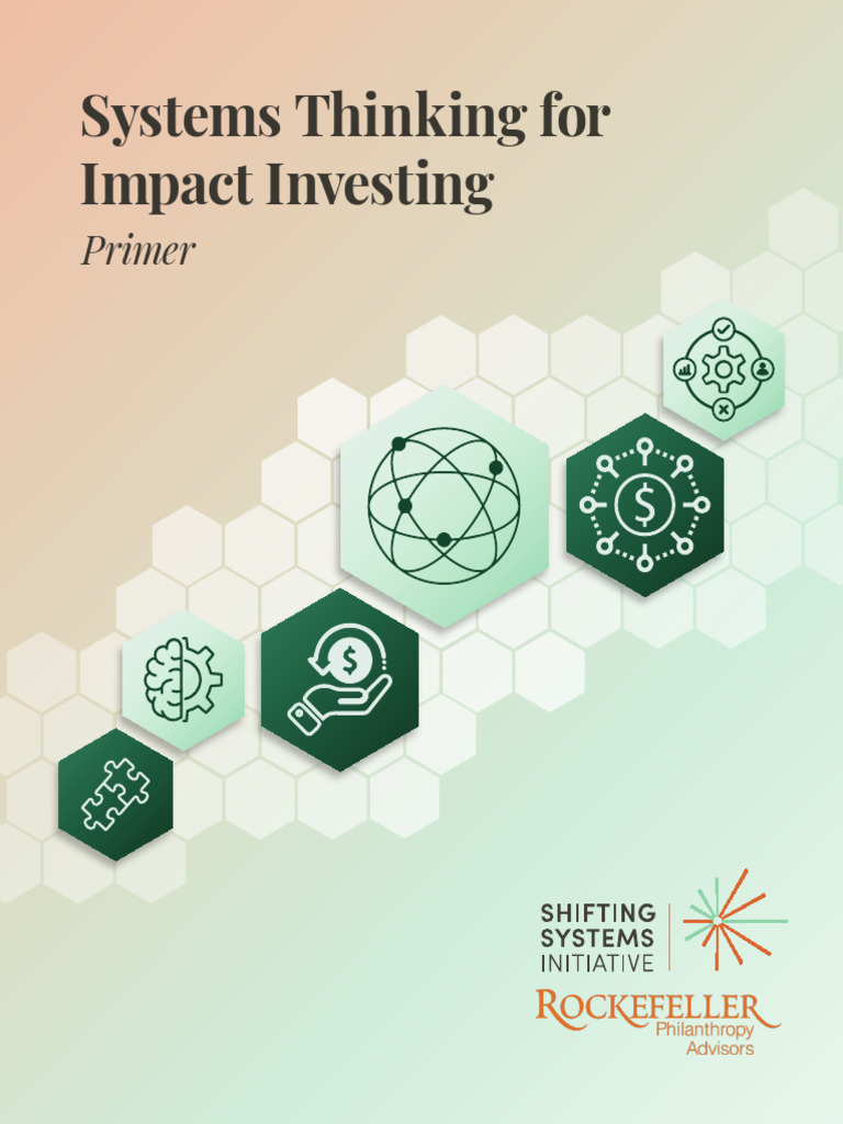 Systems Thinking For Impact Investing 1744736768 | PDF | System ...