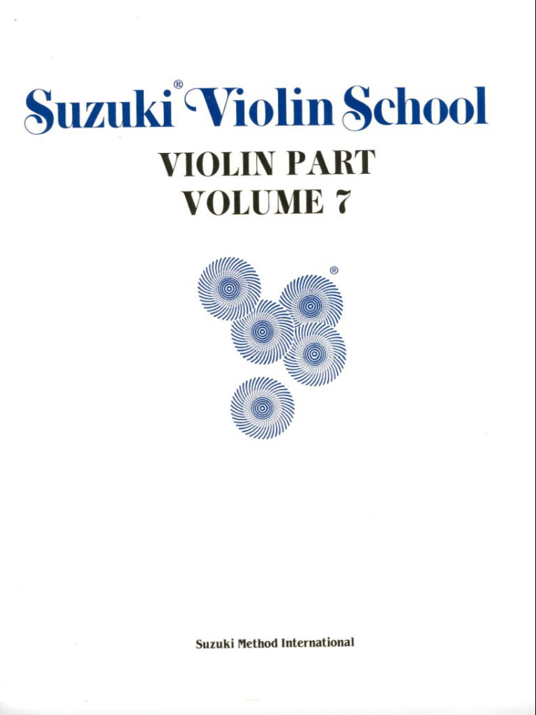 Suzuki Violin Method - Vol 07 | PDF