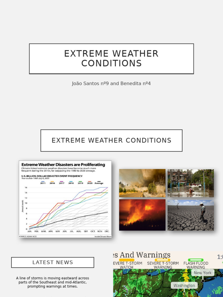 Extreme Weather Alerts and Solutions | PDF