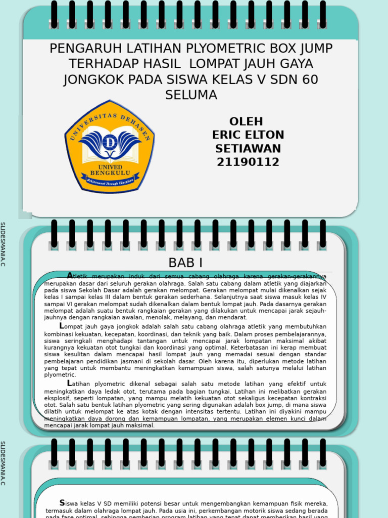 Pengaruh Box Jump pada Lompat Jauh SD | PDF