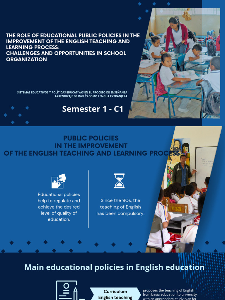 Educational Public Policies | PDF | Learning