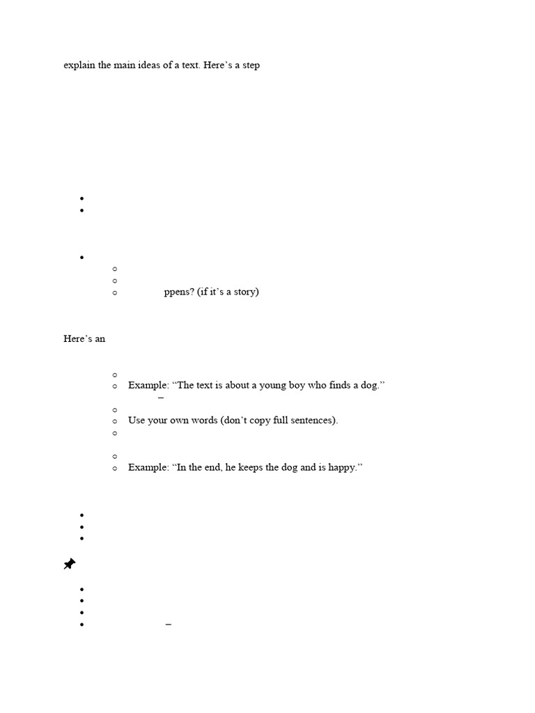 A2+ Summary Writing Guide | PDF