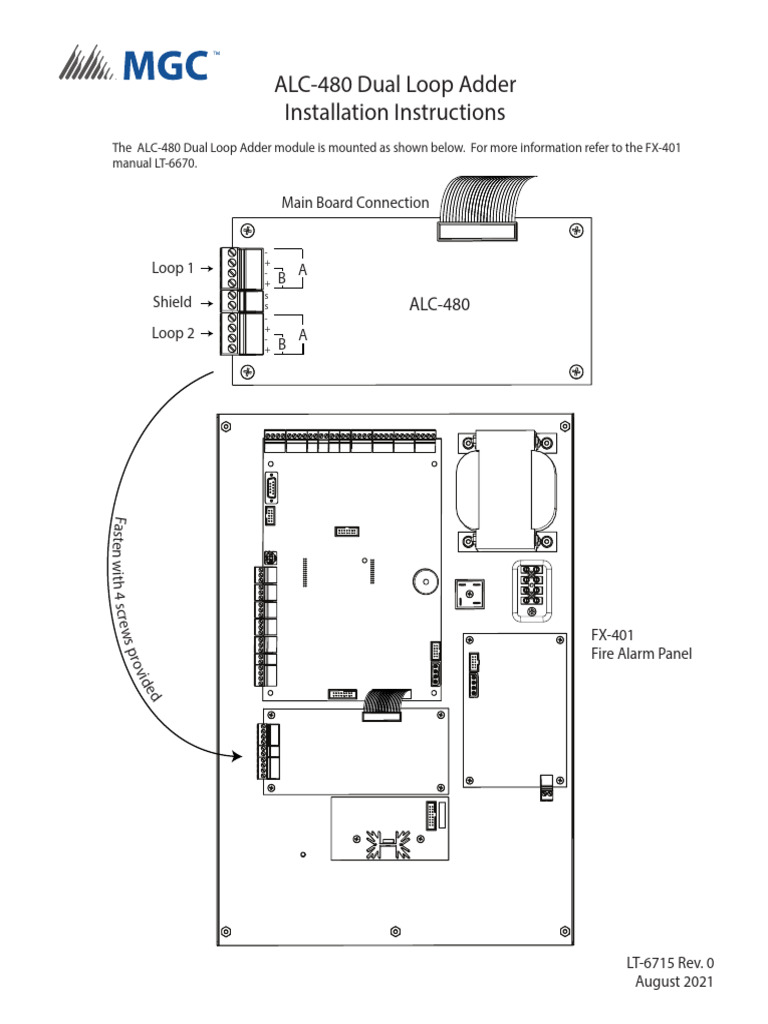 Ficha Tecnica FX-401R | PDF