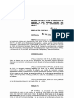 Res. Ex. 1154-2012 Restricción Vehícular