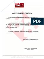 Modelo de Certificado de Trabajo [TodoDocumentos.info]