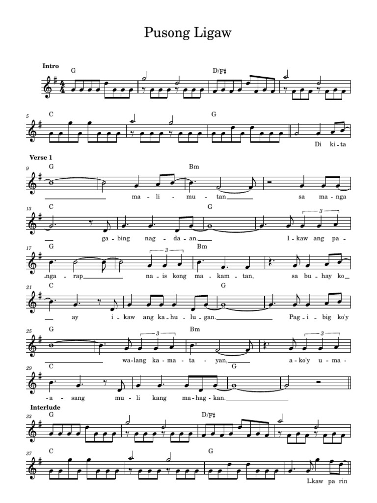 Pusong Ligaw | PDF