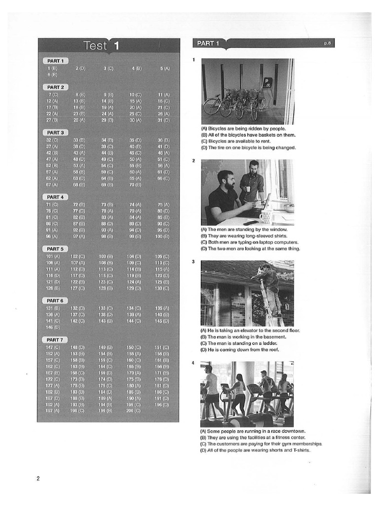 Key Test 1 - Quickprep 2 | PDF