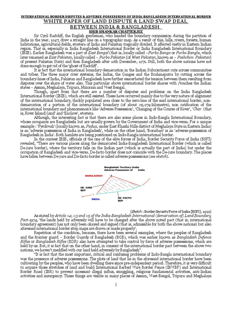 Border dispute essay picture