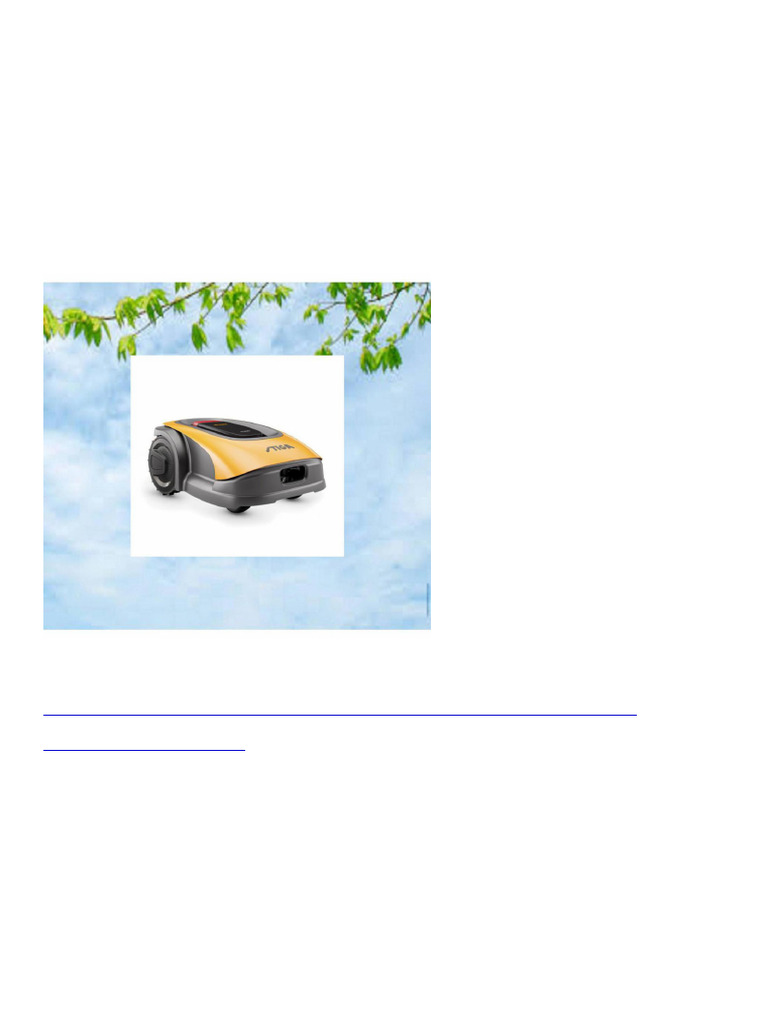 9870 STIGA A1000 Autonomer Roboter-RasenmÃƒÂ Her. Rasenroboter Ohne ...