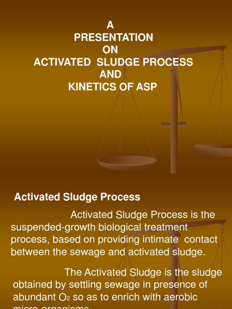 Activated Sludge Process | Sewage Treatment | Chemical Engineering