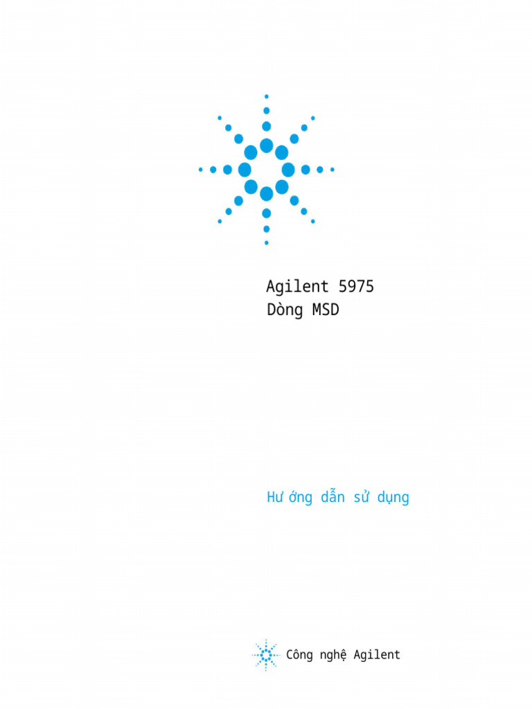 Dòng MSD Agilent 5975 | PDF